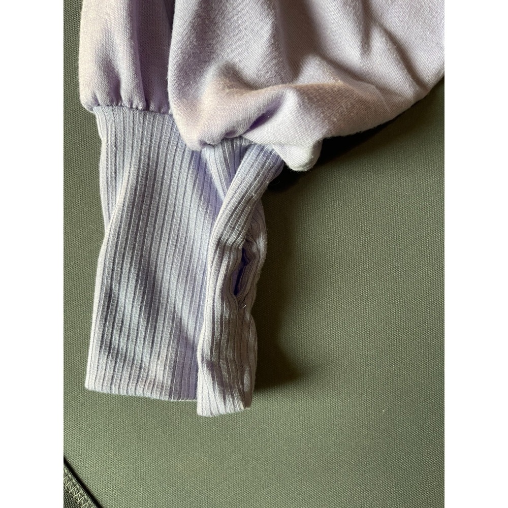 Hailey and Co Oversized Top with Slit Details in Purple Small - Picture 4 of 10